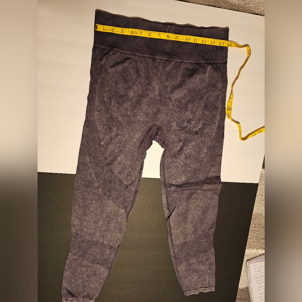 2pr PINK Victoria's Secret Women's Leggings - Gray/black - Picture 3 of 13